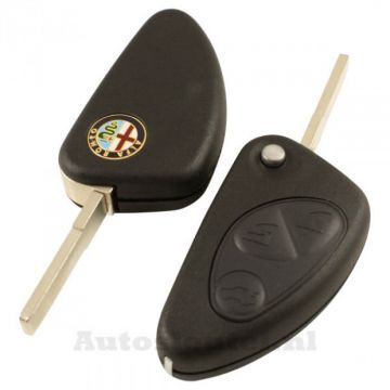 Alfa 3-knapps viknyckel - nyckelblad rakt (modell 2) Image