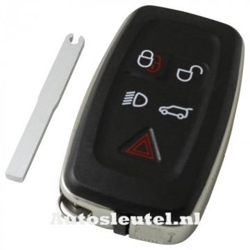 Land Rover 5-knapps smartnyckel för bland annat Land Rover Freelander - Range Rover Discovery 4 Image