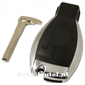 Mercedes 3-knapps Smart Key-hus (ny modell) Image