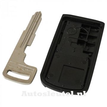 Mitsubishi 3-knapps Smart Key-hus inklusive nödnyckel Image