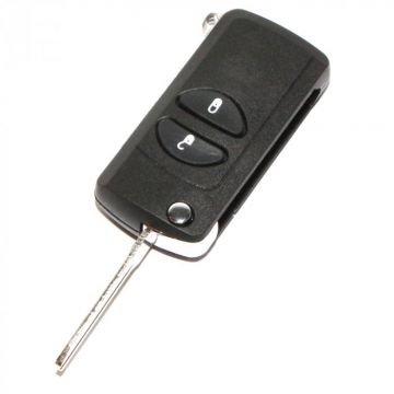 Chrysler 2-knapps vikbar nyckel - nyckelbladspunkt (konverteringssats) Image