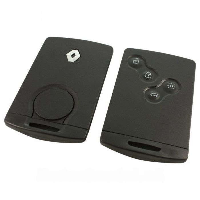 Renault smartcard 4-knops - sleutelbaard punt