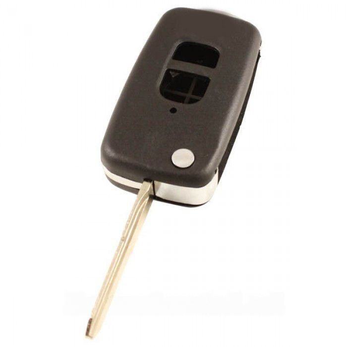 Mazda 2-knapps viknyckel - nyckelbladspunkt (modell 2) - ombyggnadssats för Mazda 323 main product photo
