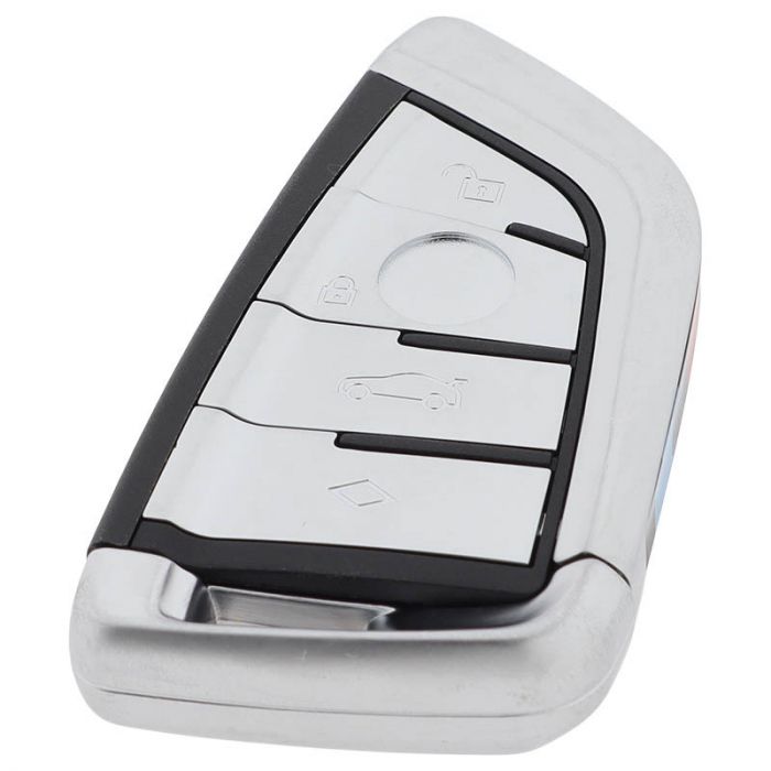 BMW Smart Key-hus med 4 knappar - passar till BMW 2, 3, Z4, 5, 6, 7 och 8-serien main product photo