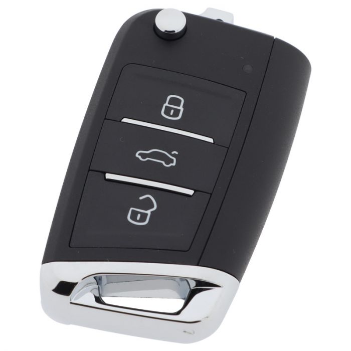 XHorse - XSMQB1EN - Fällbar nyckel med 3 knappar - MQB main product photo