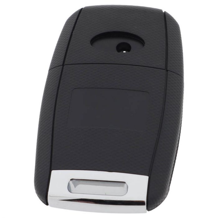 Kia vikbar nyckel med 3 knappar - nyckelbladpunkt med elektronik 433MHZ - 4D60 transponder