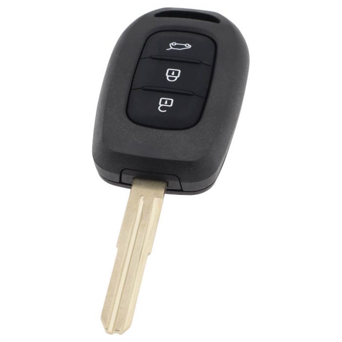 Renault 3-knapps nyckelhus med elektronik - PCF7961M - K11 main product photo