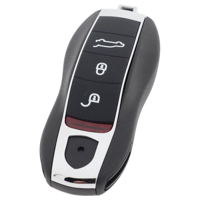 Porsche 3-knapps smart nyckel med elektronik 433MHZ - PCF7945 PC1800 transponder - HU66 - Non-Keyless main product photo