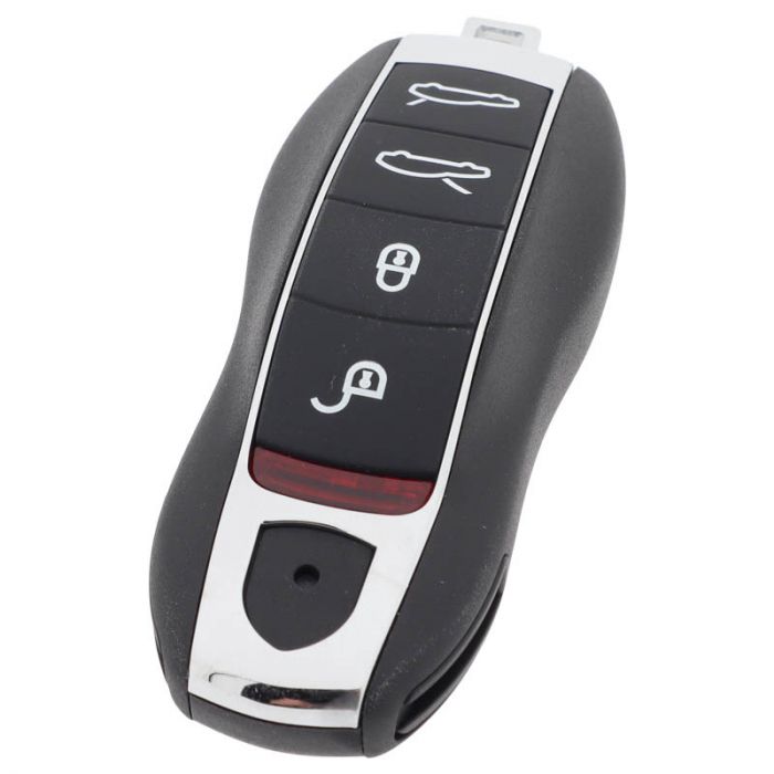 Porsche 4-knapps smart nyckel med elektronik 433MHZ - PCF7945 PC1800 transponder - HU66 - Icke-nyckellös main product photo