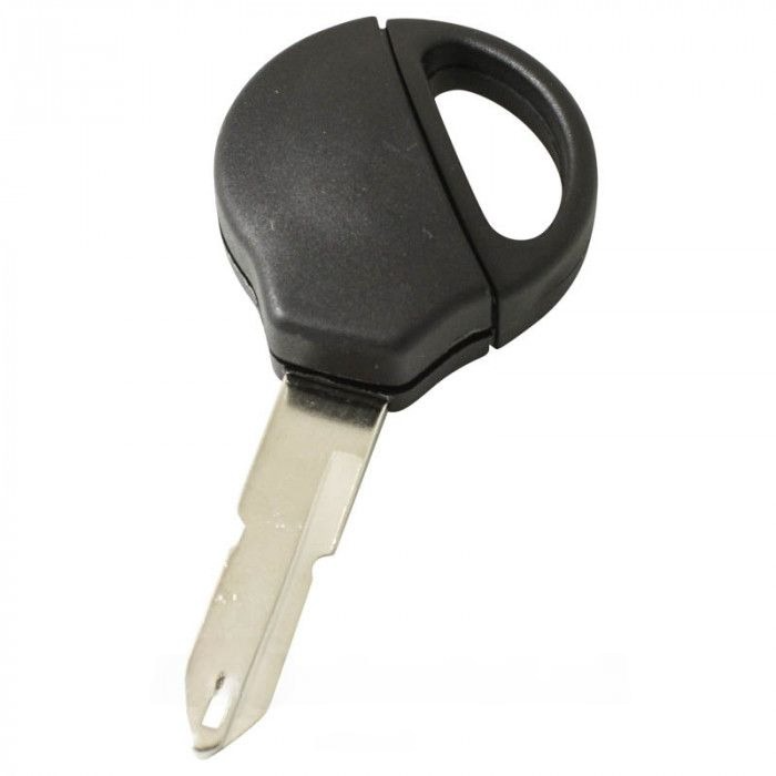 Peugeot contactsleutel met transponder (T5) - sleutelbaard punt met opening