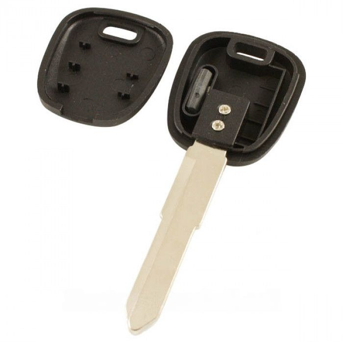 Suzuki contactsleutel met transponder 4C - sleutelbaard punt (model 1)