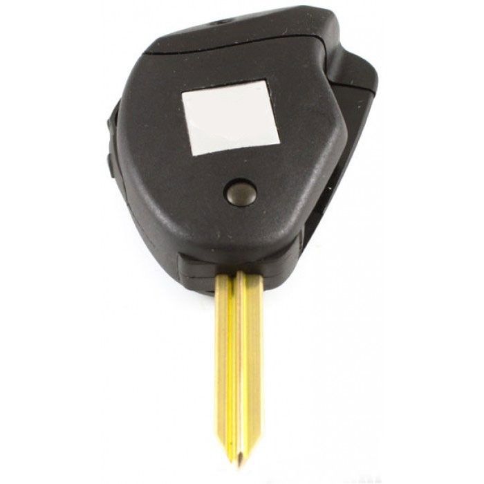 Citroën vikbar nyckel med 2 knappar - nyckelblad korsformat main product photo