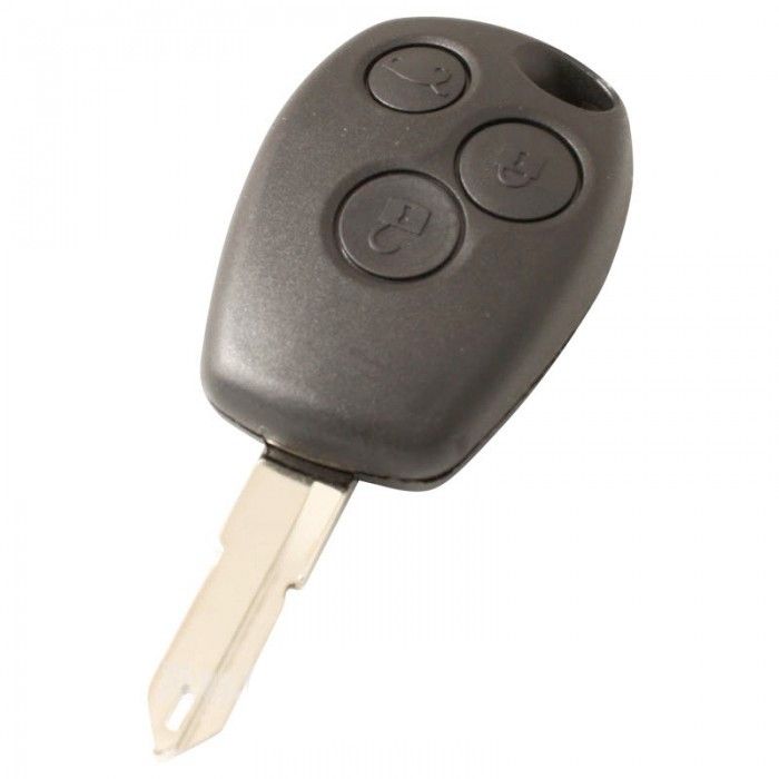 Dacia 3-knapps nyckelhus - nyckelbladets spets med öppning main product photo