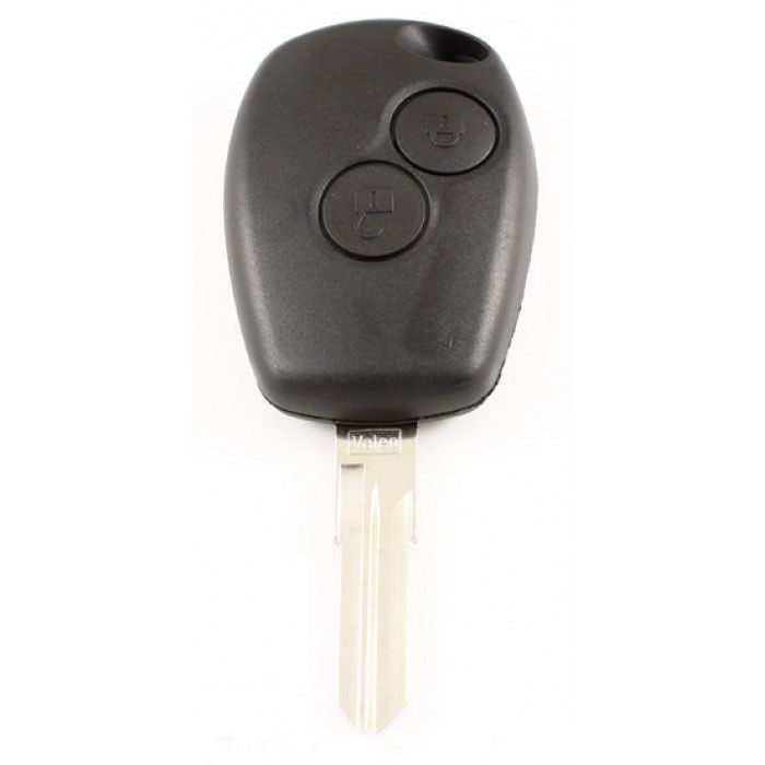 Renault 2-knapps nyckelhus - nyckelblad med spets (modell 1) main product photo