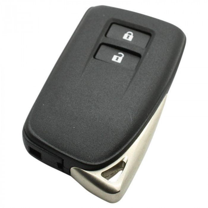 Lexus 2-knapps vikbar nyckel - nyckelblad rak main product photo