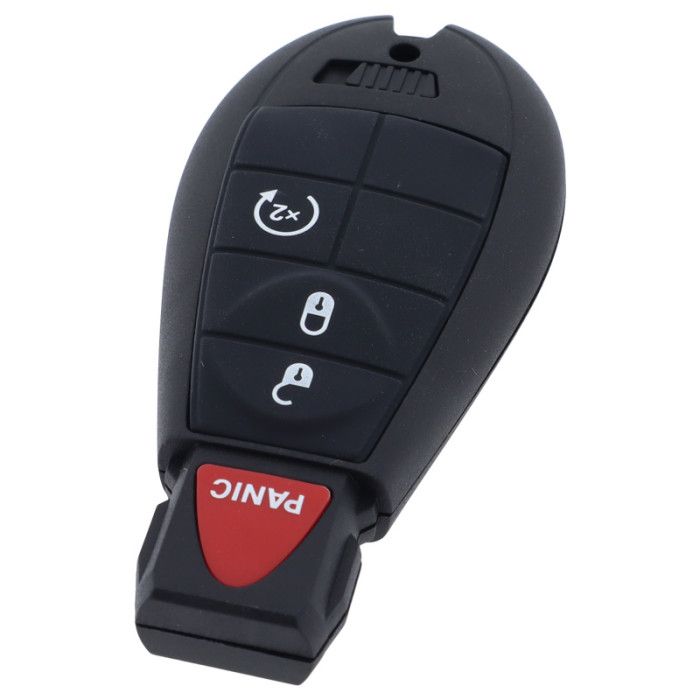 Dodge 3-knapps smart nyckel med panikknapp med elektronik - ID46 PCF7961A - GQ4-53T main product photo