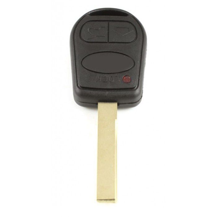 Land Rover 3-knapps nyckelhus - nyckelblad rakt med elektronik 433MHZ - 7935 transponder main product photo