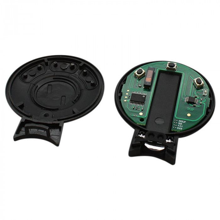 Mini 3-knops smart key met elektronica 868MHZ - PCF7945 - HITAG2 transponder - 66123456367