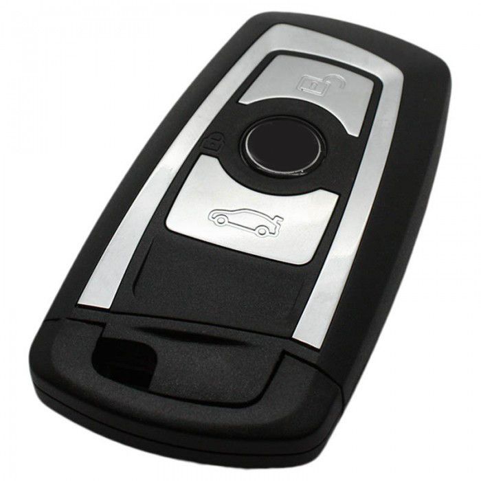 BMW 3-knapps smart nyckelhus med elektronik 315MHZ - PCF7953 PC1800-transponder main product photo