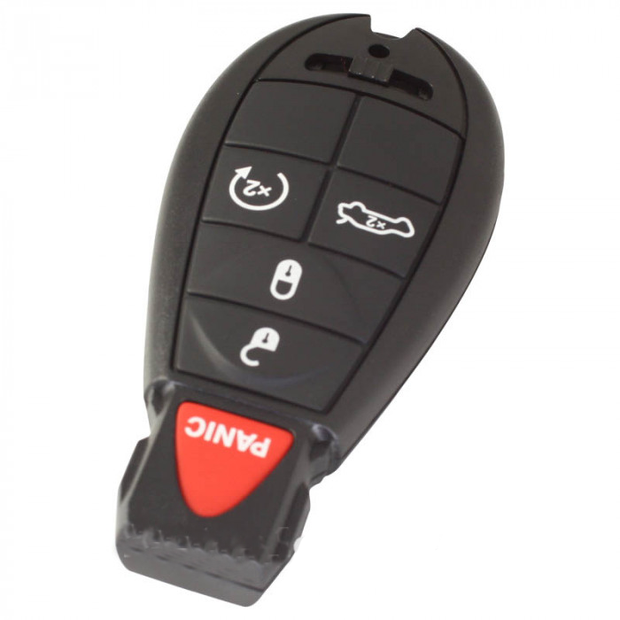 Chrysler 4-knapps smart nyckelhus med panikknapp main product photo