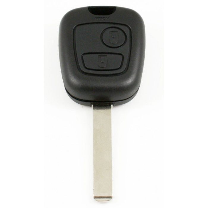 Citroën 2-knapps nyckelhus - nyckelblad rakt main product photo