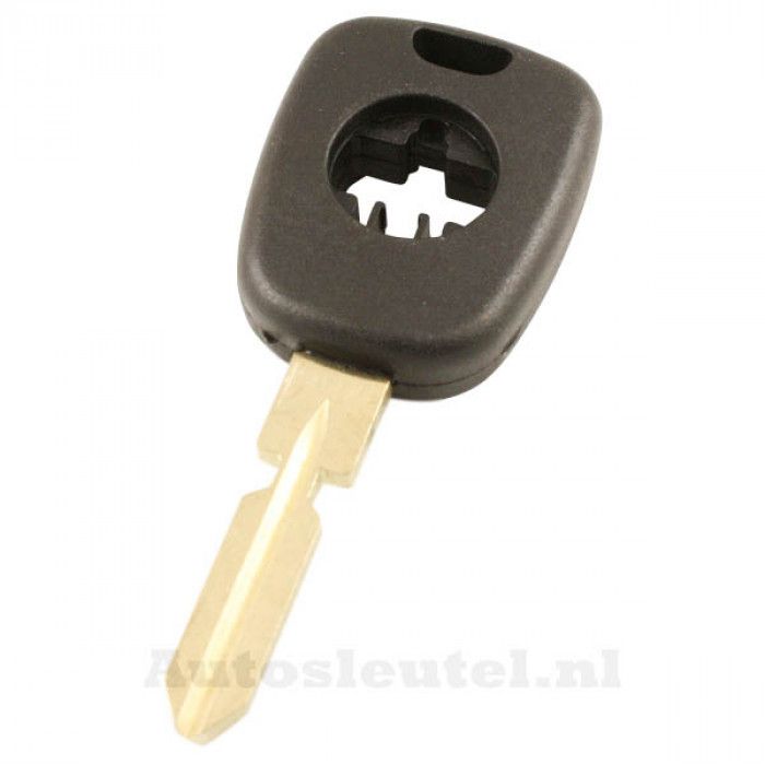 Mercedes 1-knapps nyckelhus - nyckelblad rakt med skåra i mitten main product photo