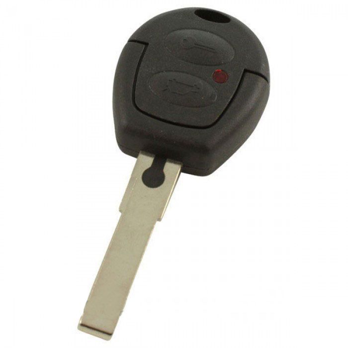 Volkswagen 2-knapps nyckelhus - nyckelblad rakt main product photo
