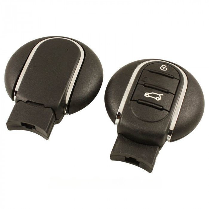 Mini 3-knapps smart nyckel med elektronik 433MHZ - ID46-transponder