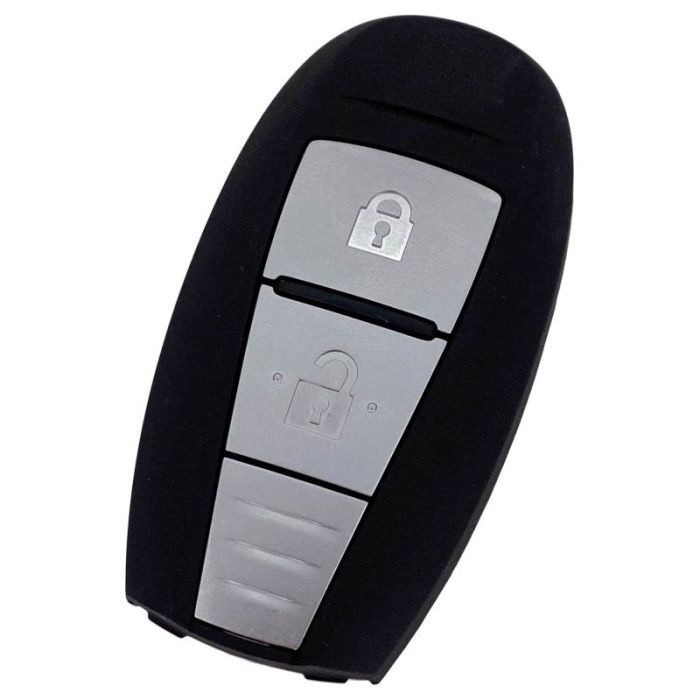 Suzuki 2-knapps smart nyckelhus med elektronik 434MHZ - PCF7953 transponder (OEM) main product photo