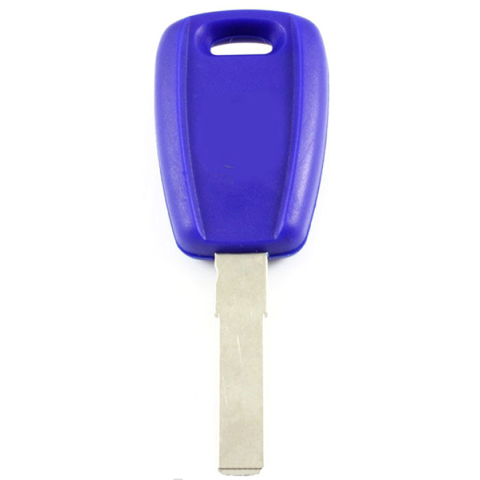 Fiat - 1-knapps nyckelhus blå - nyckelblad rak Image