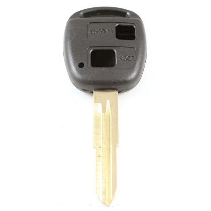 Toyota 2-knapps nyckelhus - nyckelbladets spets (+/- 50 mm) Image