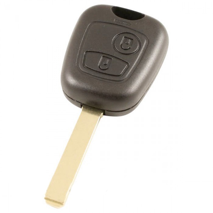 Toyota 2-knapps nyckelhus - nyckelblad rakt (modell 2) Image