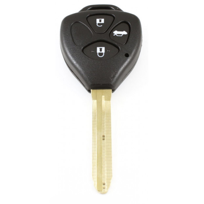 Toyota 3-knapps nyckelhus - nyckelbladets spets (+/- 48 mm) Image