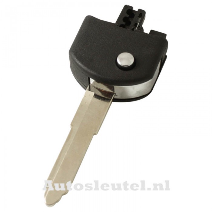 Mazda 2-knapps vikbar nyckel - nyckelbladets spets med skåra höger (modell 2) Image