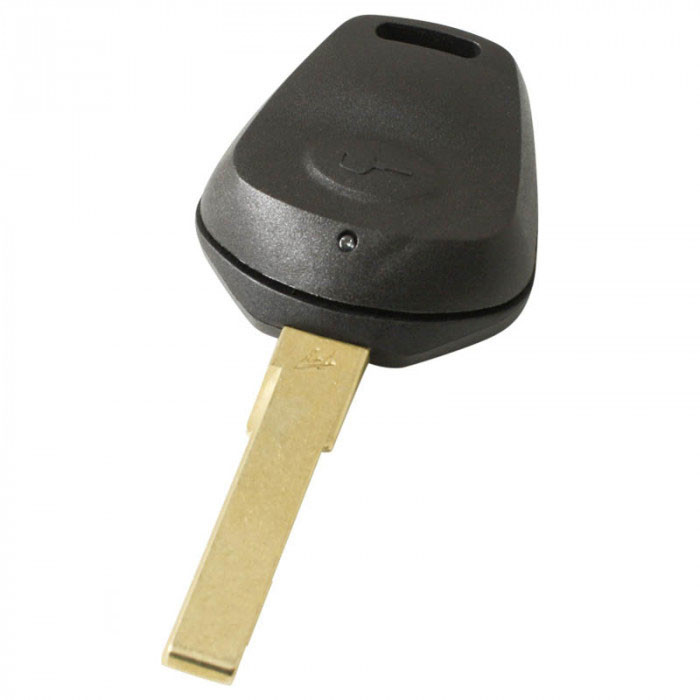 Porsche 1-knapps nyckelhus - nyckelblad rakt Image