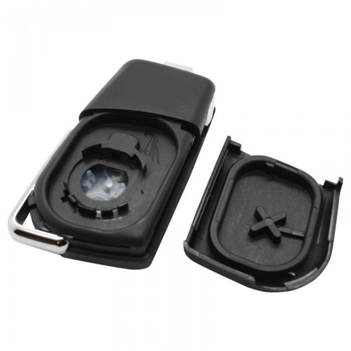Toyota 3-knapps vikbar nyckel - nyckelblad rak Image