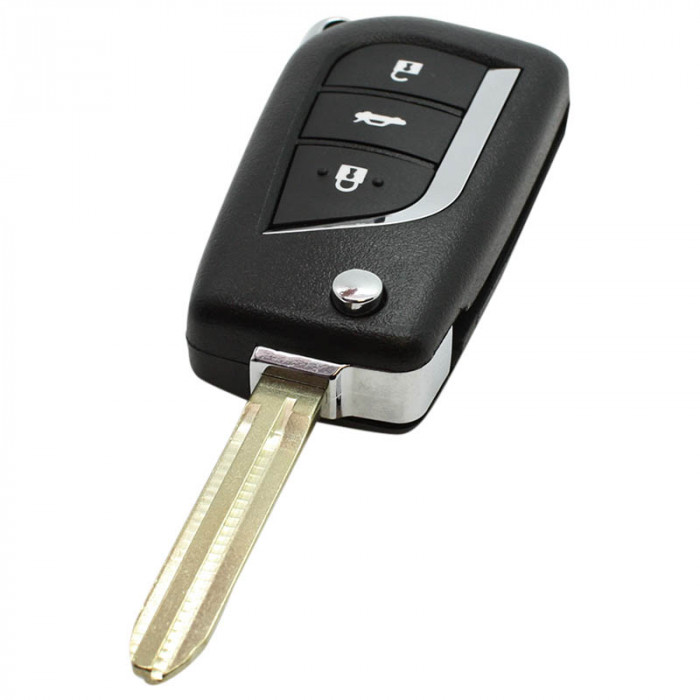 Toyota 3-knapps vikbar nyckel - nyckelbladets spets (modell 2) Image