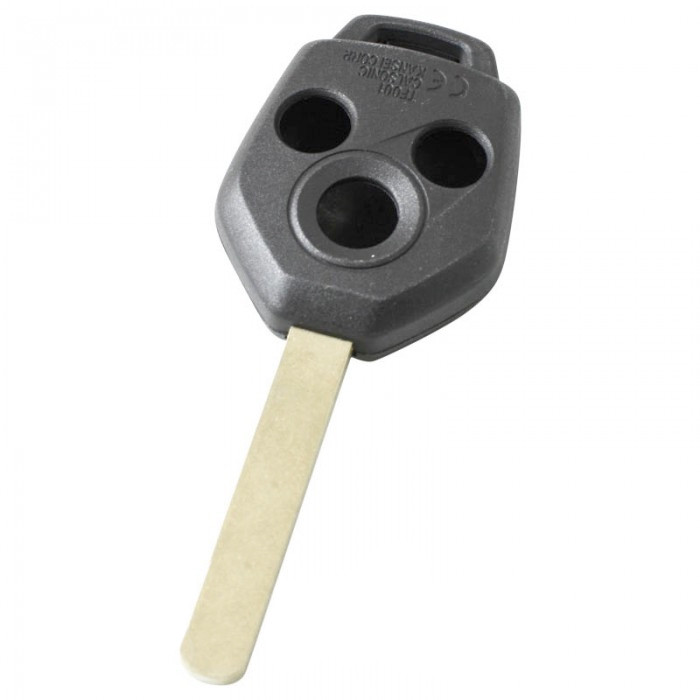 Subaru 3-knapps nyckelhus - nyckelblad rakt (modell 2) Image