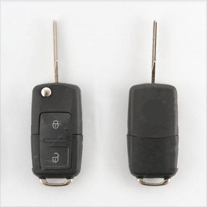 Skoda vikbar nyckel med 2 knappar Image