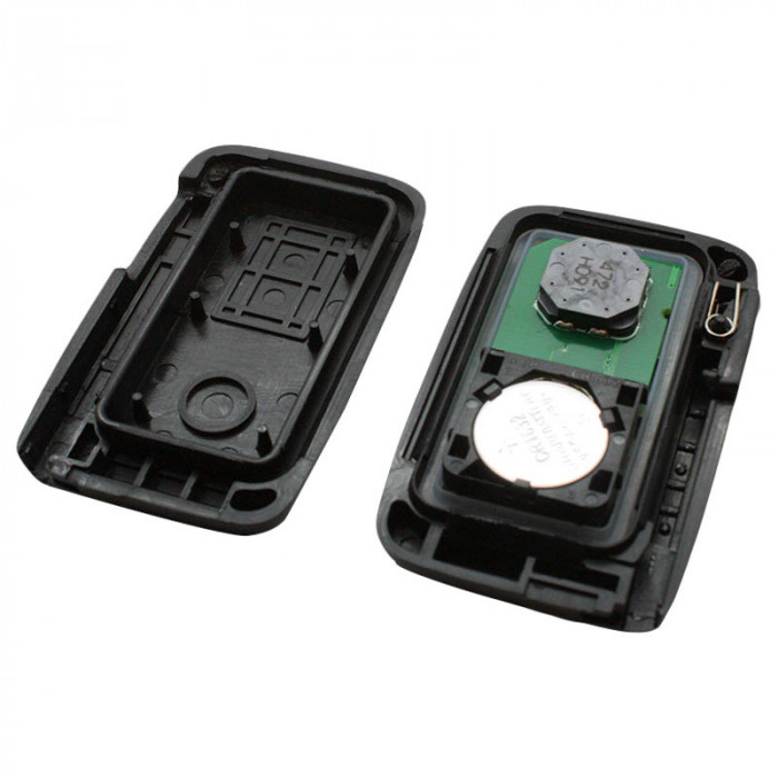 Toyota 2-knapps smart nyckel med elektronik 433MHZ - ID47 transponder - FSK F433-kort - Toyota Carolla Image