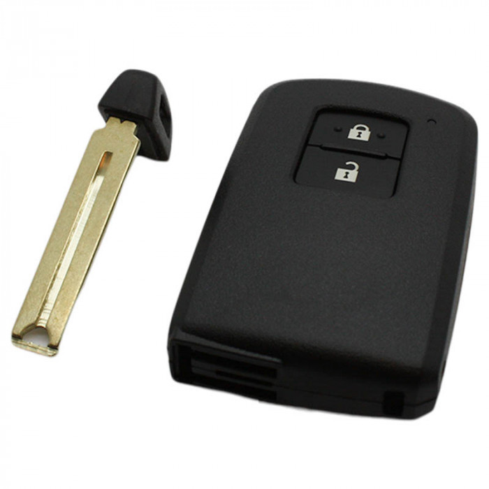 Toyota 2-knapps Smart Key med elektronik 433/434MHZ - ID74-transponder - Toyota Yaris Image