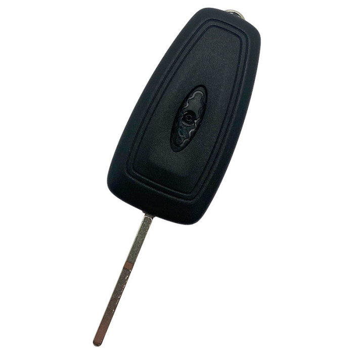 Ford 3-knapps vikbar nyckel - nyckelblad rak med elektronik 434MHZ - Hitag Pro - 49 Chip - GK2T-15K601-AA - A2C94379402 lämplig för Ford Transit (OEM) Image