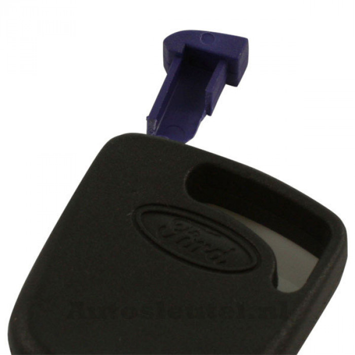 Ford tändningsnyckel med 4D60/4C-transponder - nyckelbladets spets Image