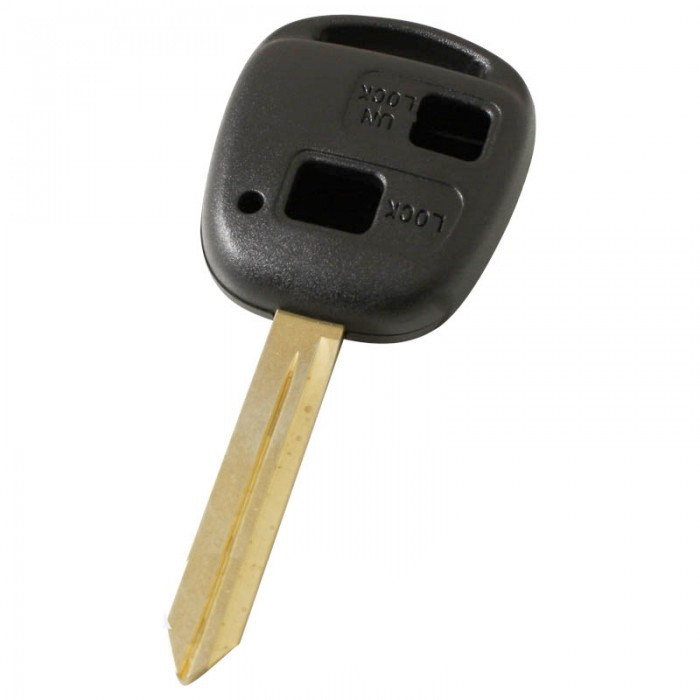 Toyota 2-knapps nyckelhus - nyckelbladets spets (+/- 48 mm) Image