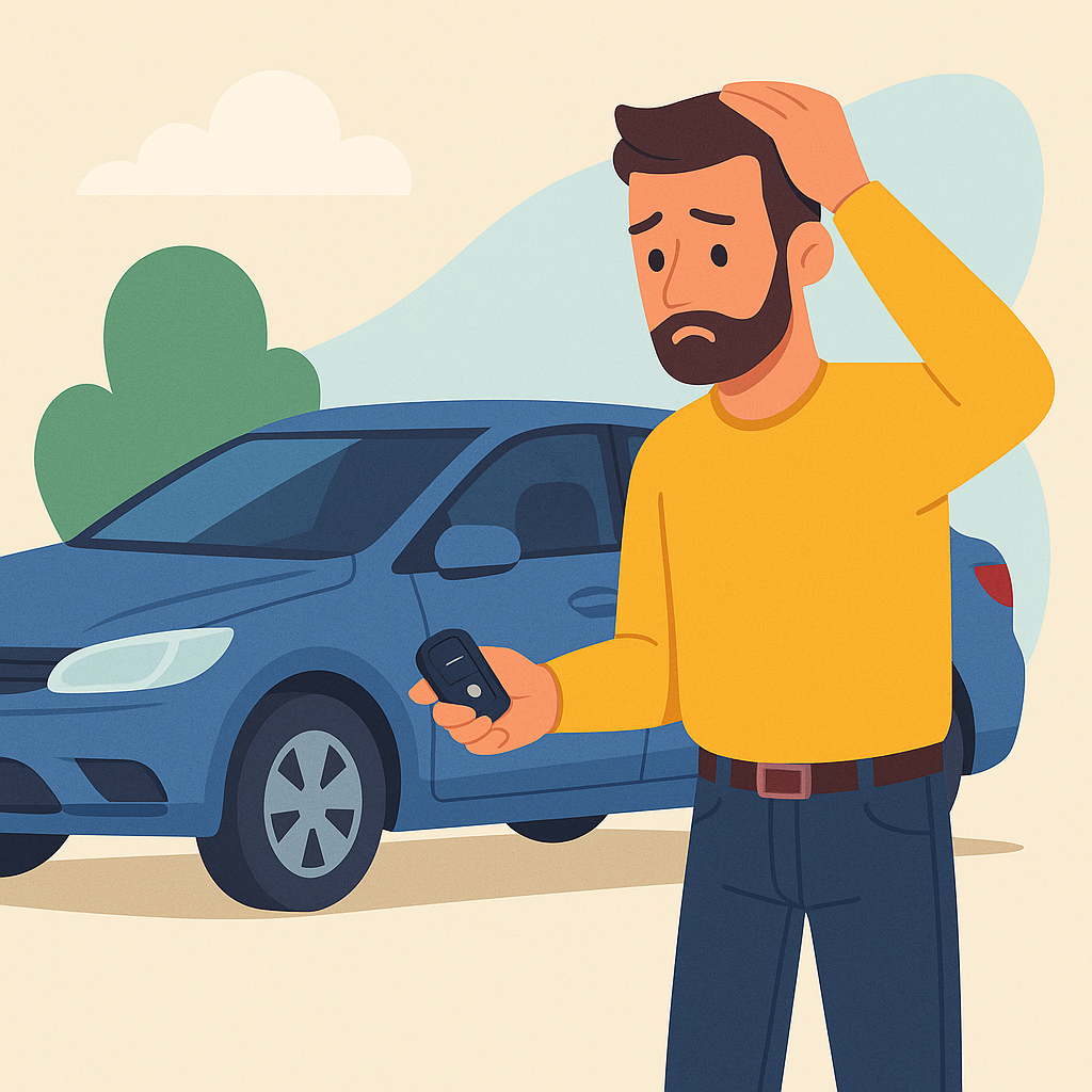 Utelåst från din bil? Här är vad du kan göra!