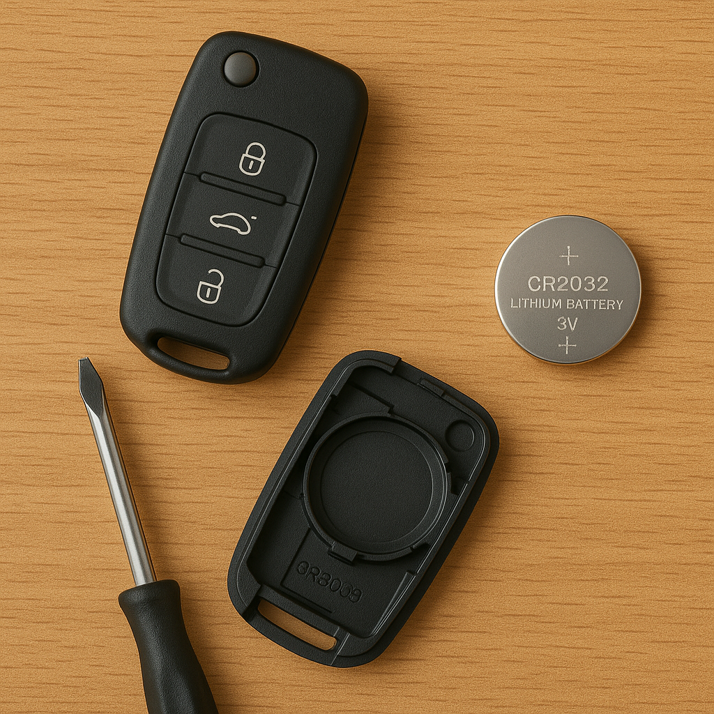 Vilket batteri behöver du till din bilnyckel?
