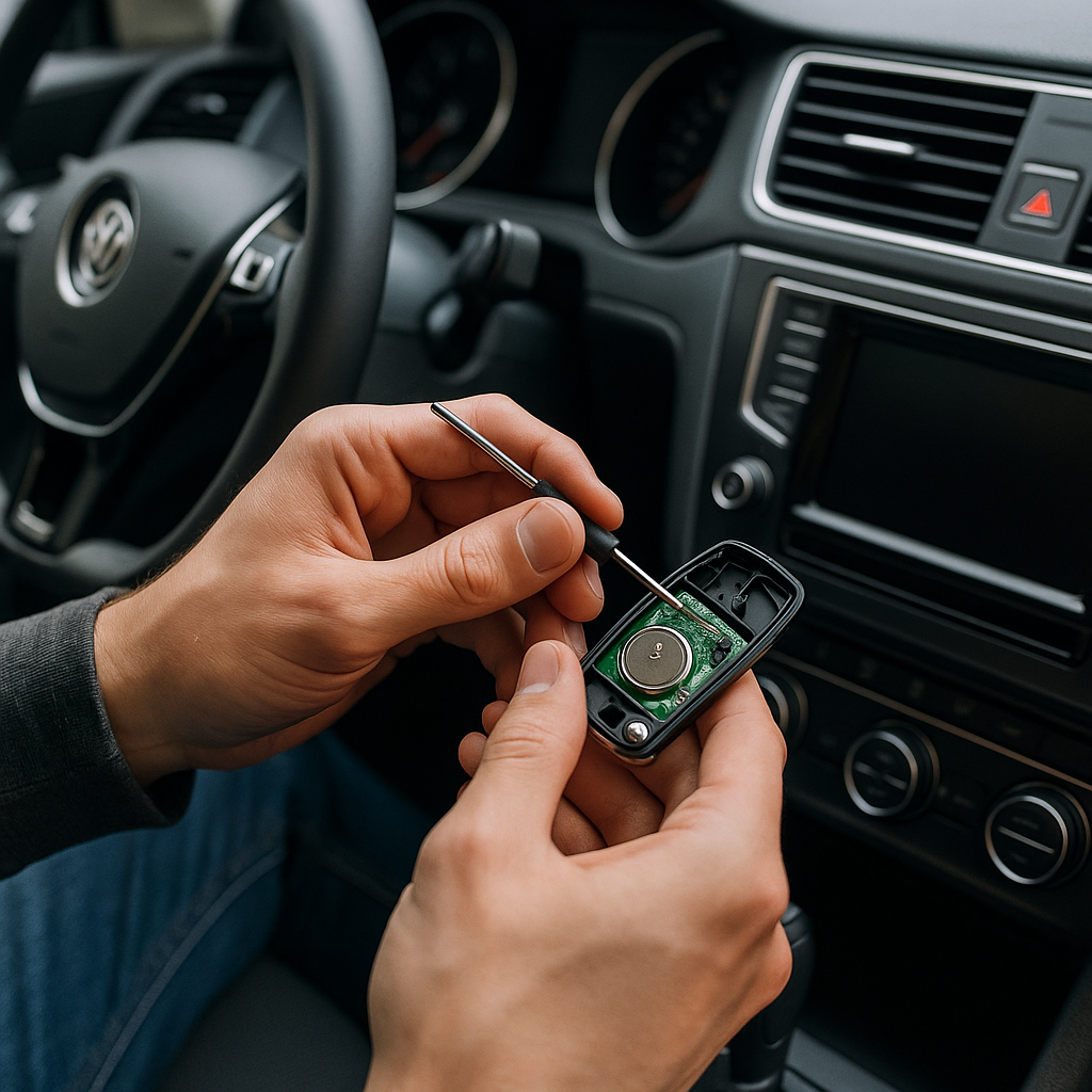 Varför fungerar inte din bilnyckel efter batteribyte?