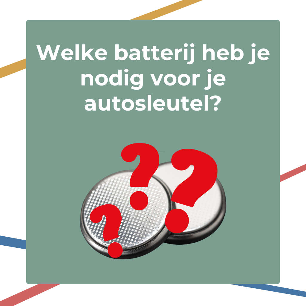 Vilket batteri behöver du till din bilnyckel?